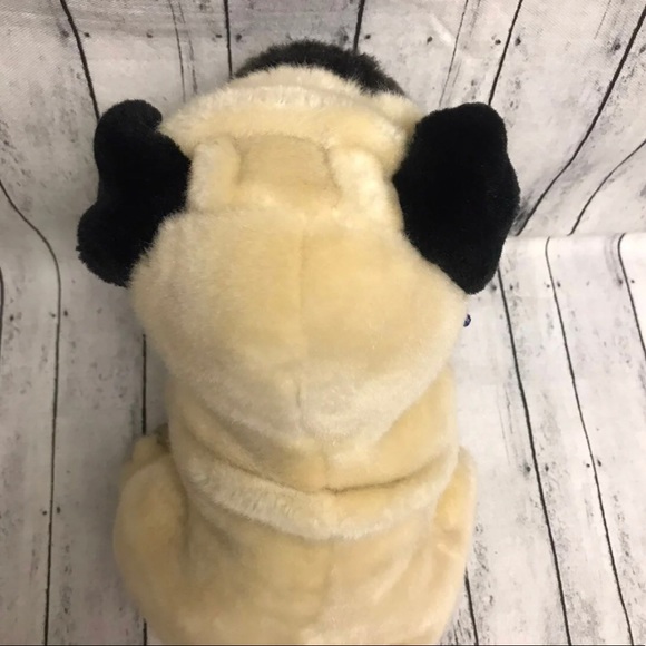 FAO 9” PUG plush Puppy Dog Stuffed Animal Toy - Picture 6 of 12